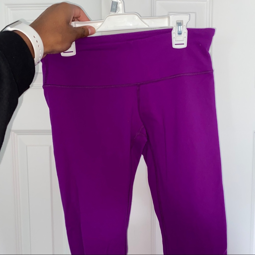 Purple lululemon leggings